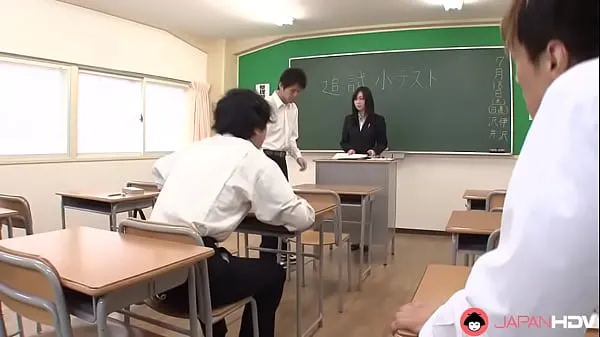 Asian Babe Gets Serviced by Duo in Wild Public Sex Party