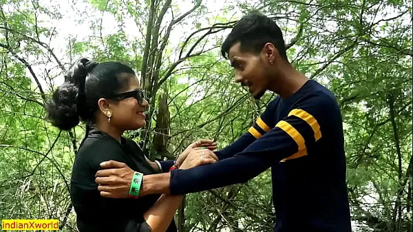 Stunning Indian Babe Outdoors Gets Rough Asian Fuck | Kajal Abgh074